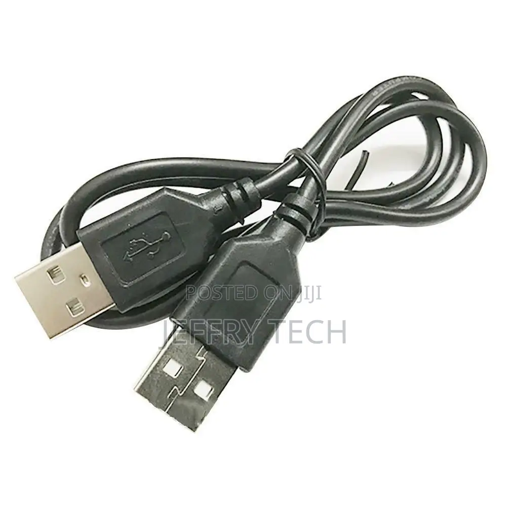 USB 20 Type a Male to USB a Male Sycn Data Charger Cable Cor