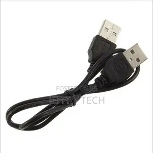 USB 20 Type a Male to USB a Male Sycn Data Charger Cable Cor