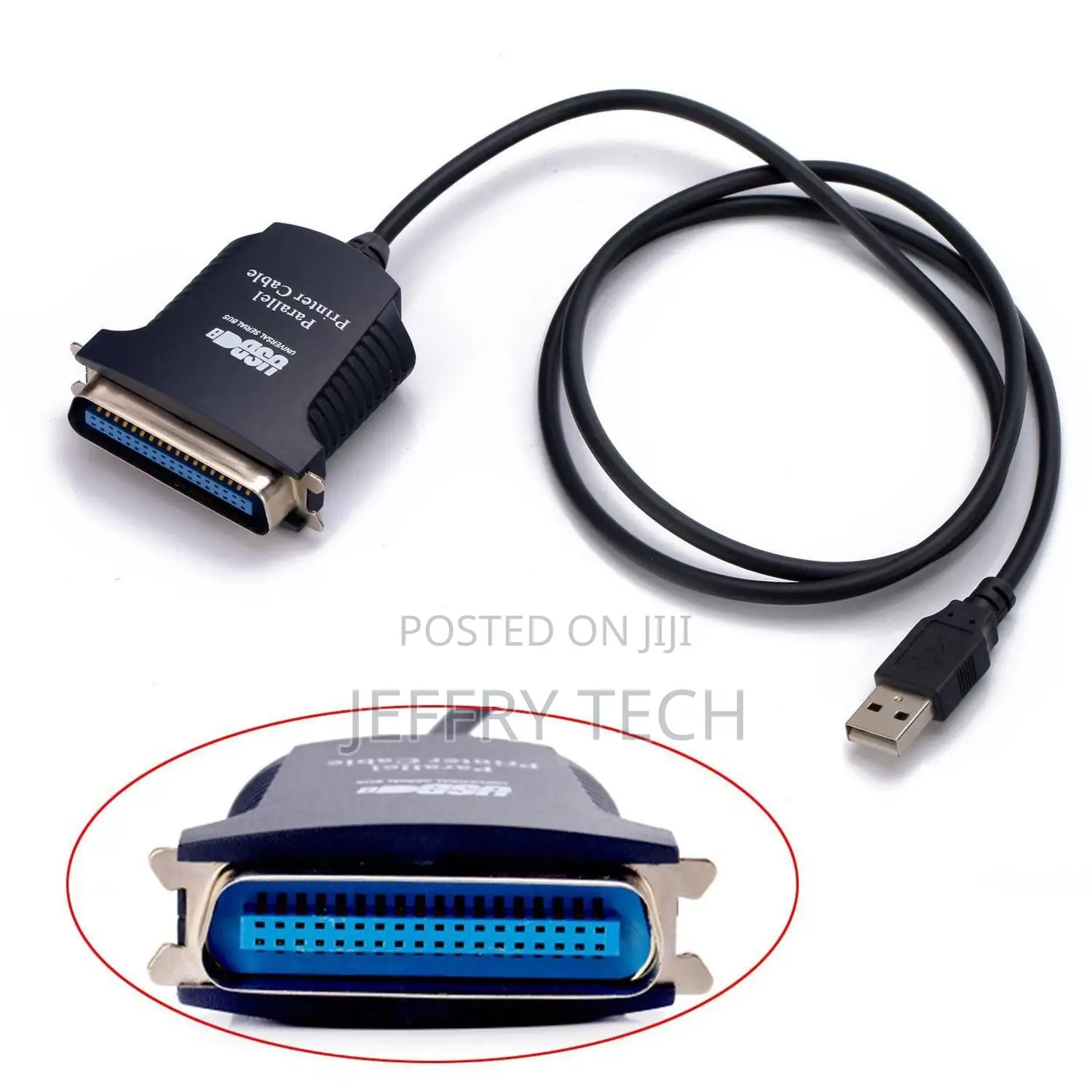 New USB 2.0 to IEEE-1284 36 Pin Parallel Printer Cable Adapt