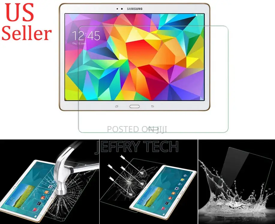 Tempered Glass Screen Guard Protector for Samsung Galaxy Tab