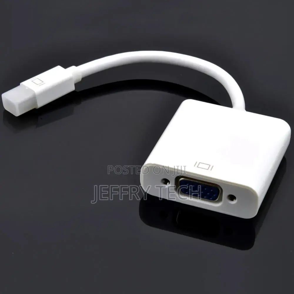 NEW Thunderbolt Mini Displayport to VGA Cable Adapter for Ma