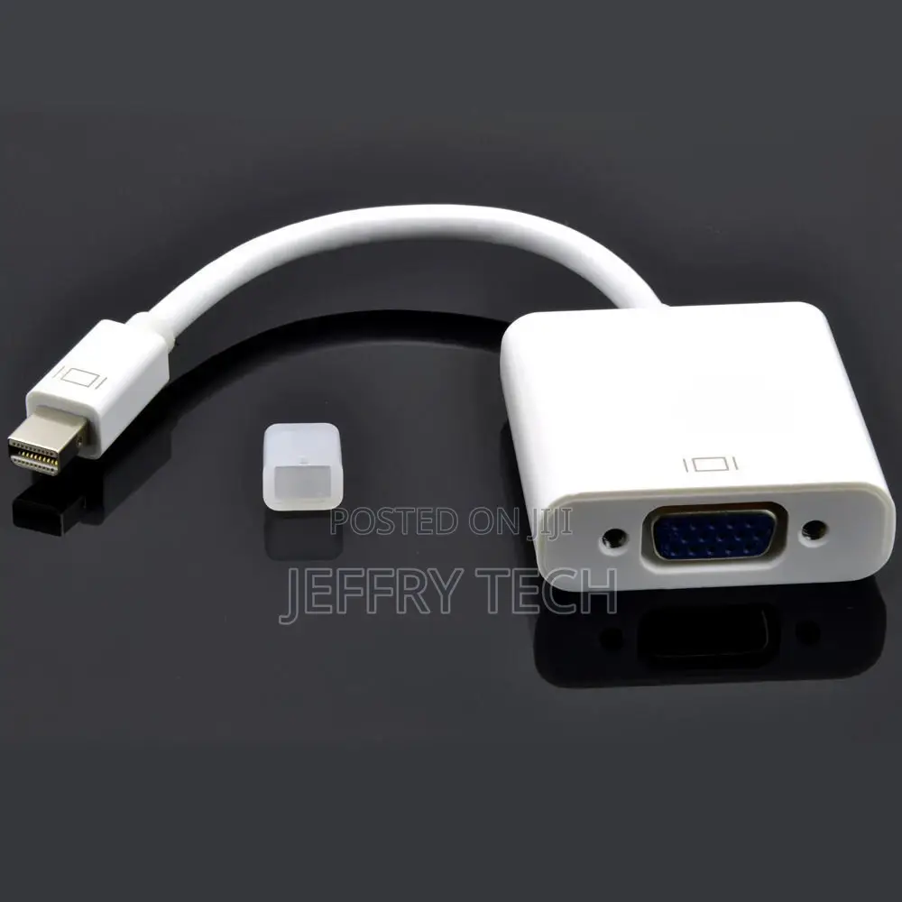 NEW Thunderbolt Mini Displayport to VGA Cable Adapter for Ma