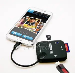 7in1 Micro USB OTG Adapter OTG Hub MS M2 SD TF Card Reader F