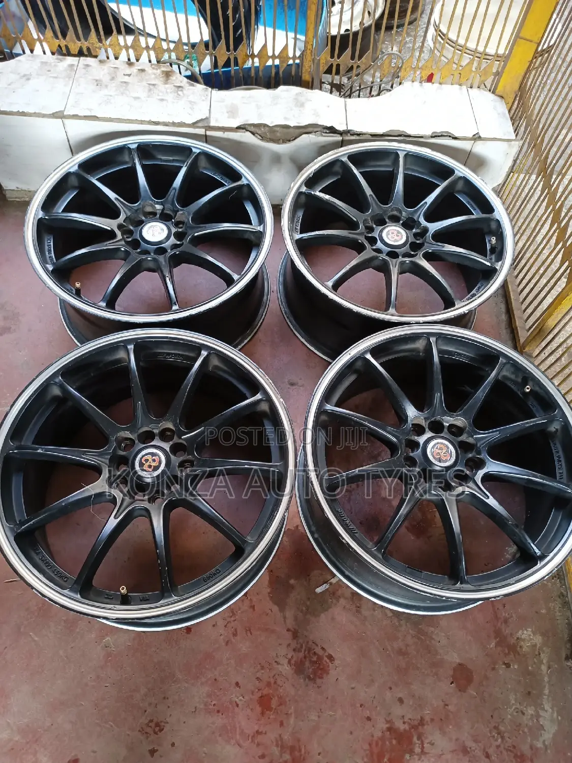 Subaru Sport Rims Size 17 Set