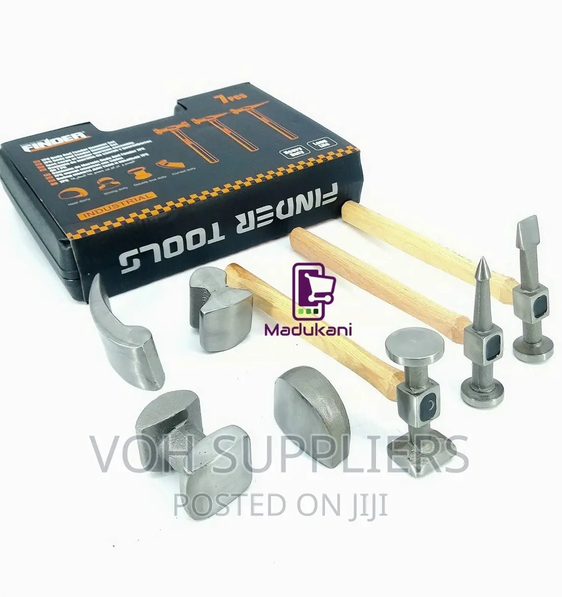 Strong 7PCS Panel Beating Body and Fender Hammer Set