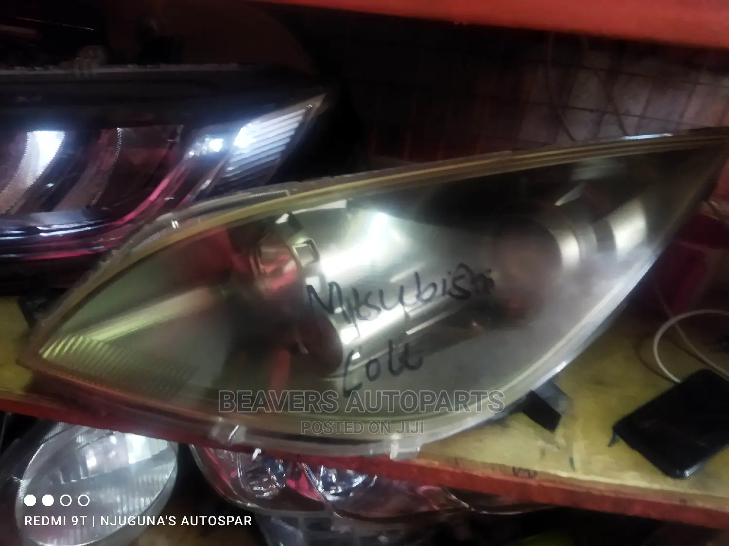 Mitsubishi Colt Zenon Headlight