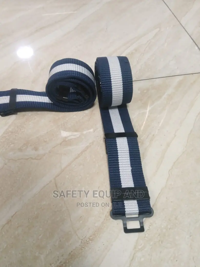 Navy Blue/White Security Belts