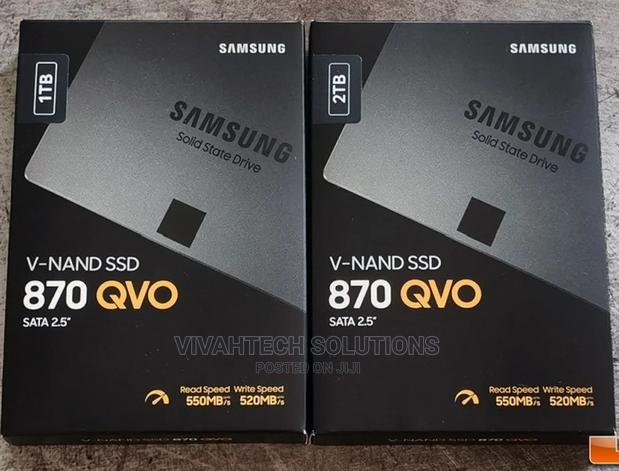 Samsung 870 Qvo 2.5” Sata Internal Ssd 1tb 1000gb