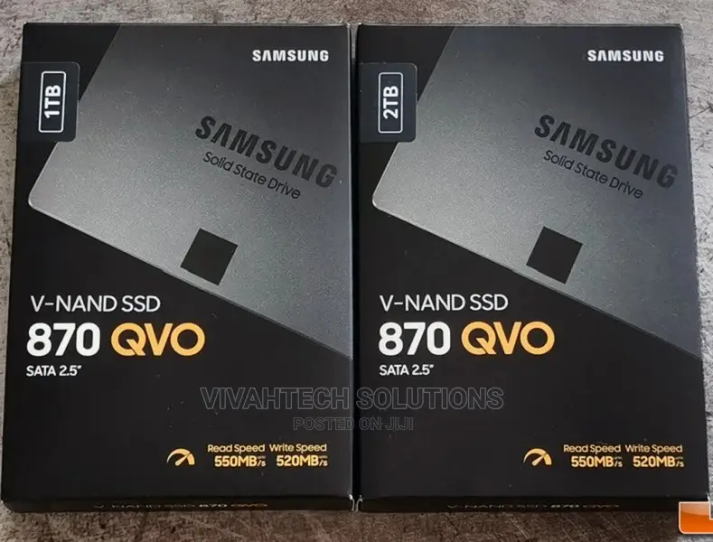 Samsung 870 Qvo 2.5” Sata Internal Ssd 1tb 1000gb
