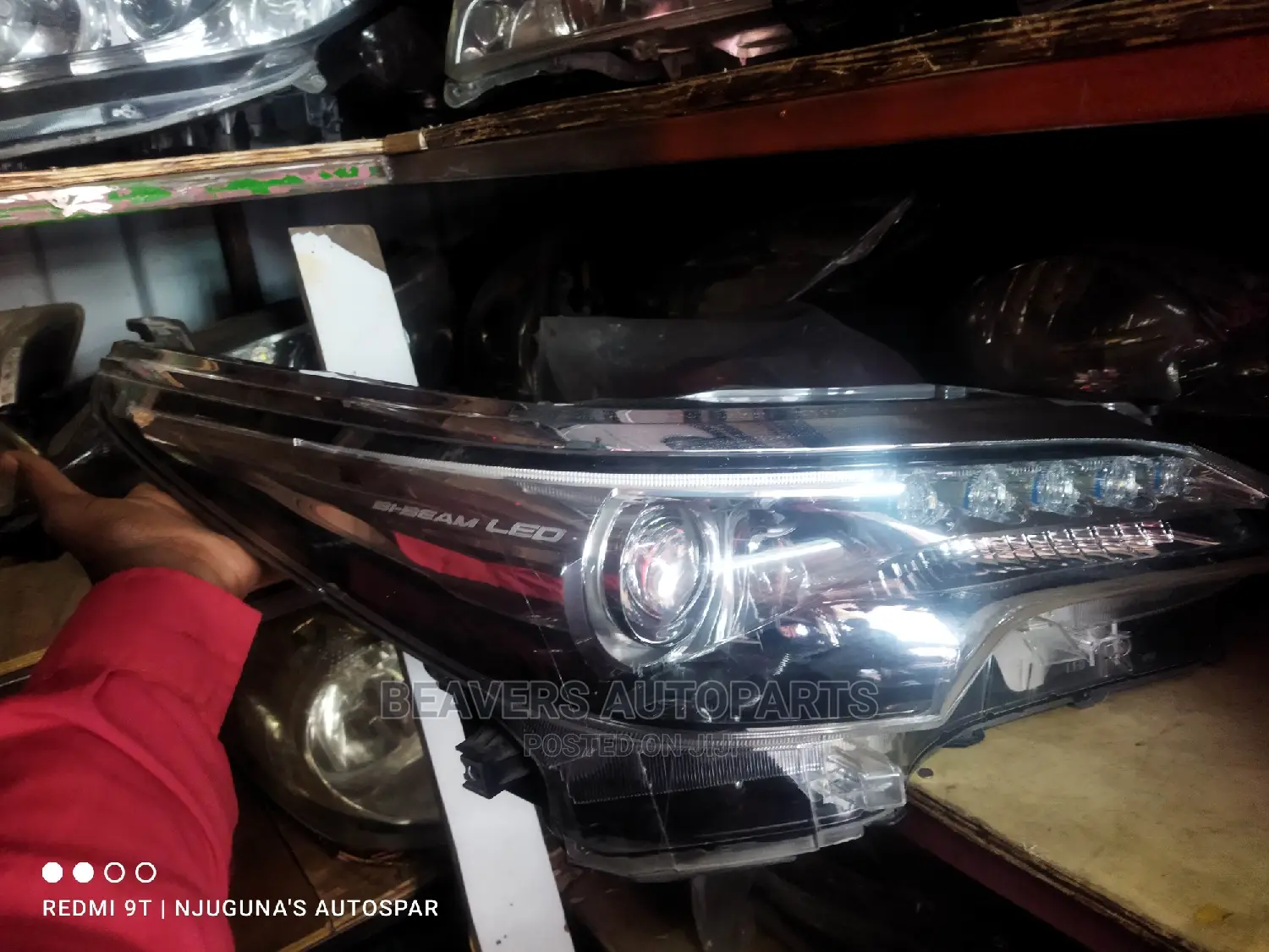 Toyota Fortuner 2015 Headlight