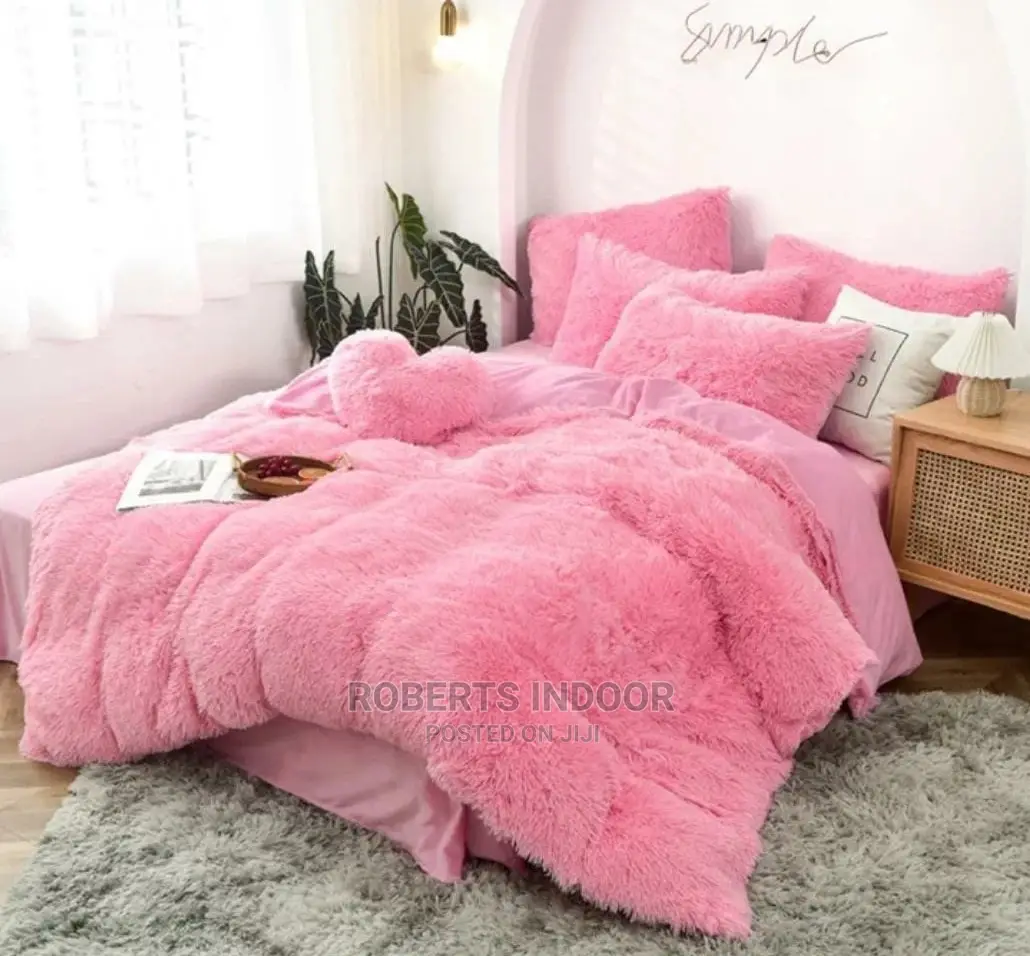 Light Pink Fluffy Duvet