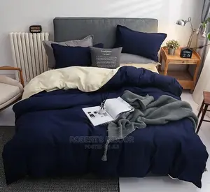 Navy Blue 6*6 Duvet Cover