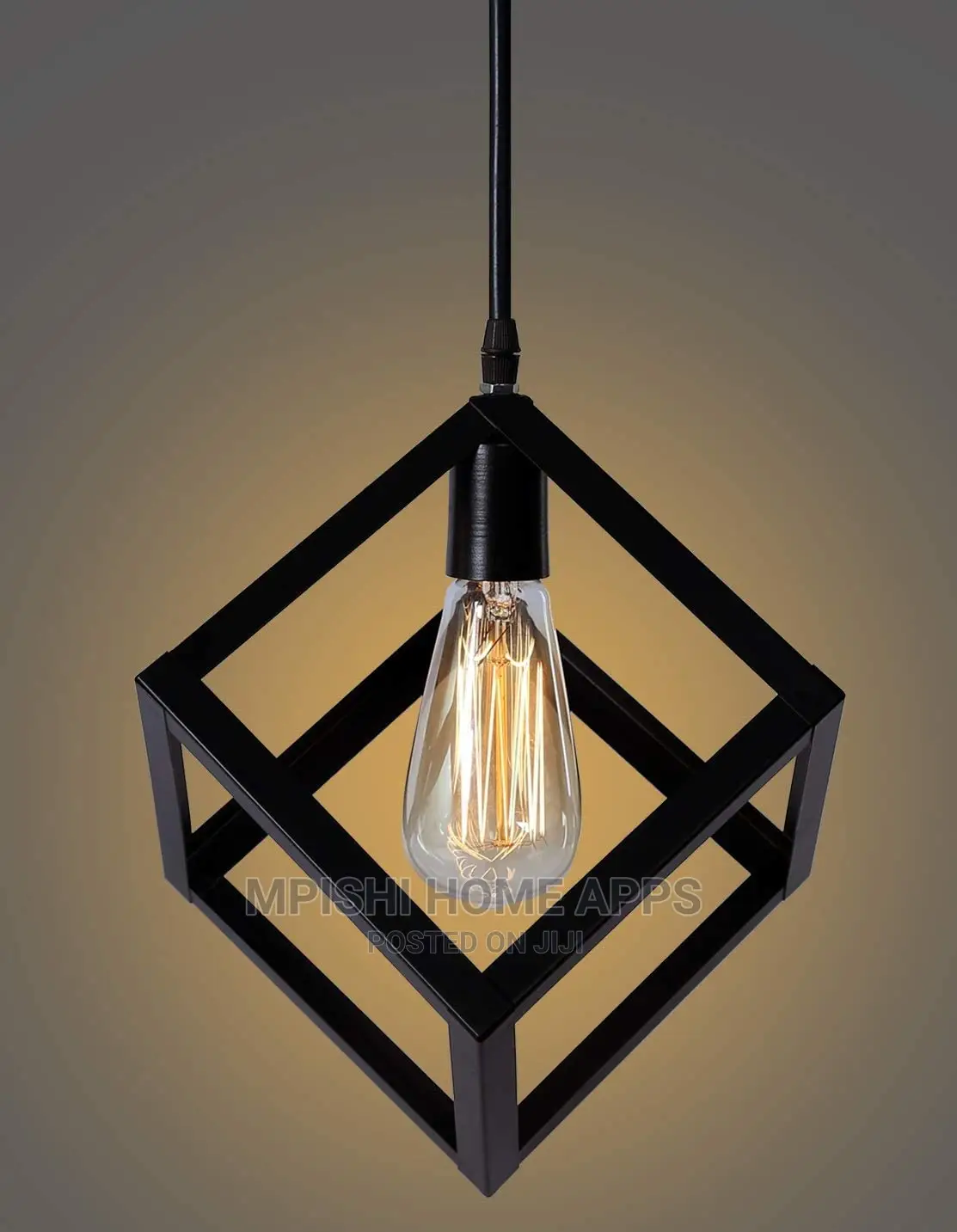 Cube Shape Pendant Light Set