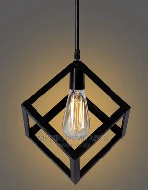 Cube Shape Pendant Light Set