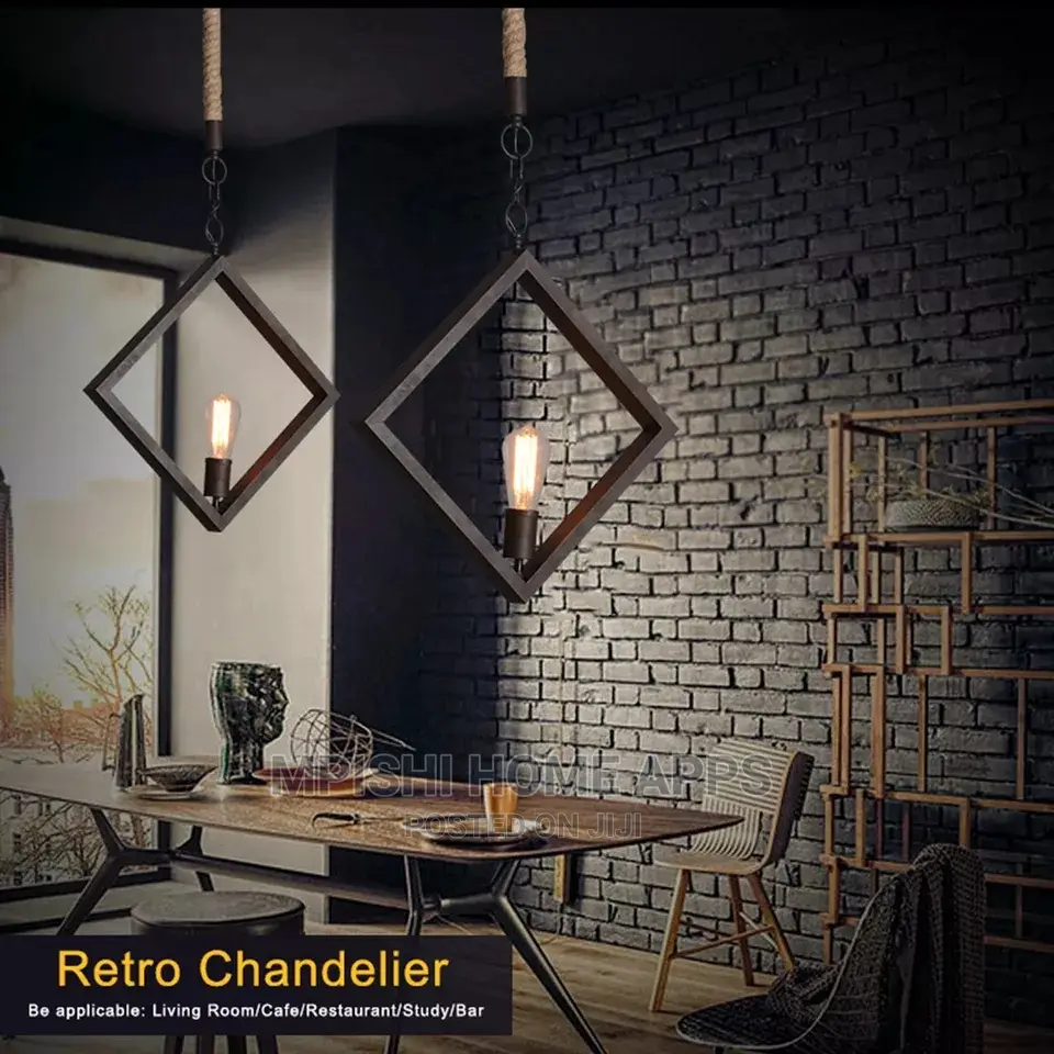 Square Pendant Light