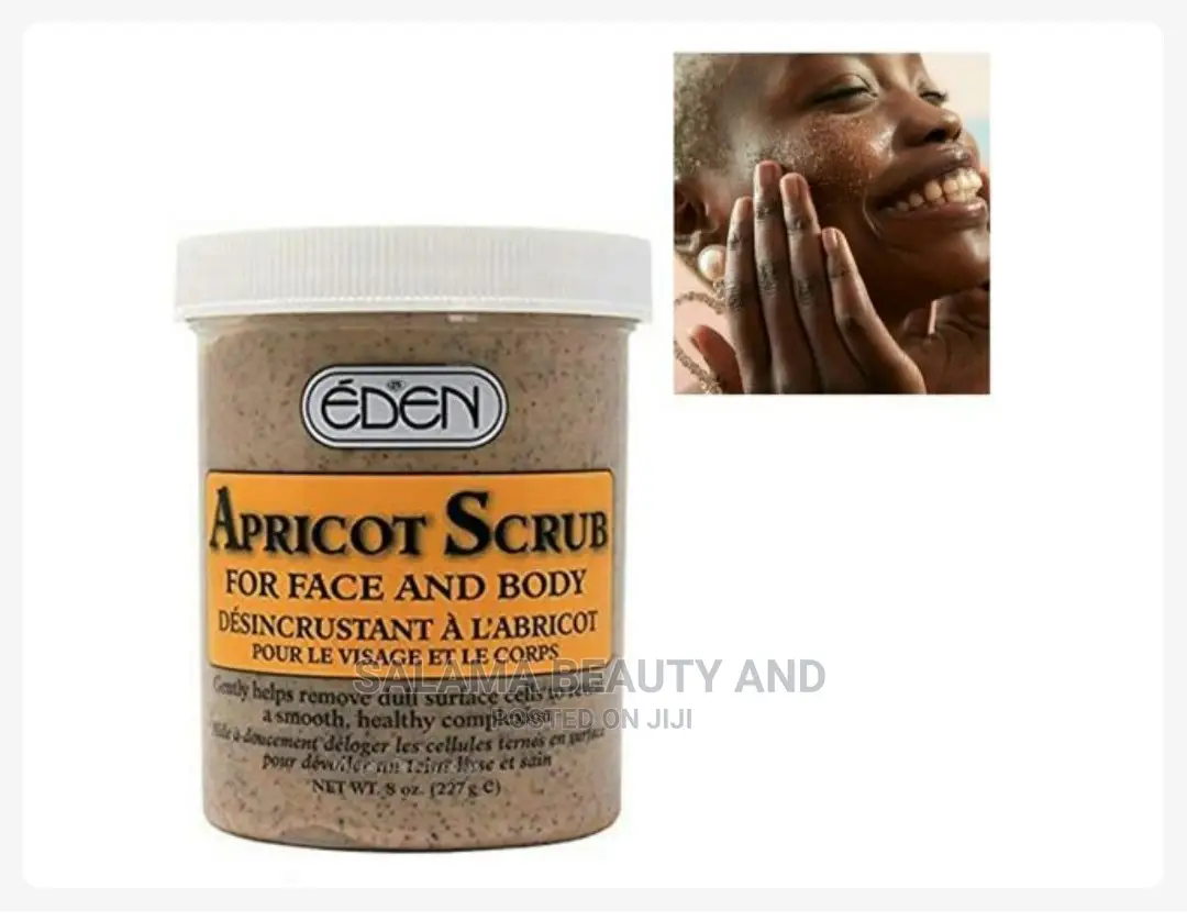 Eden Apricot Scrub in Nairobi Central Skincare, Salama Beauty And