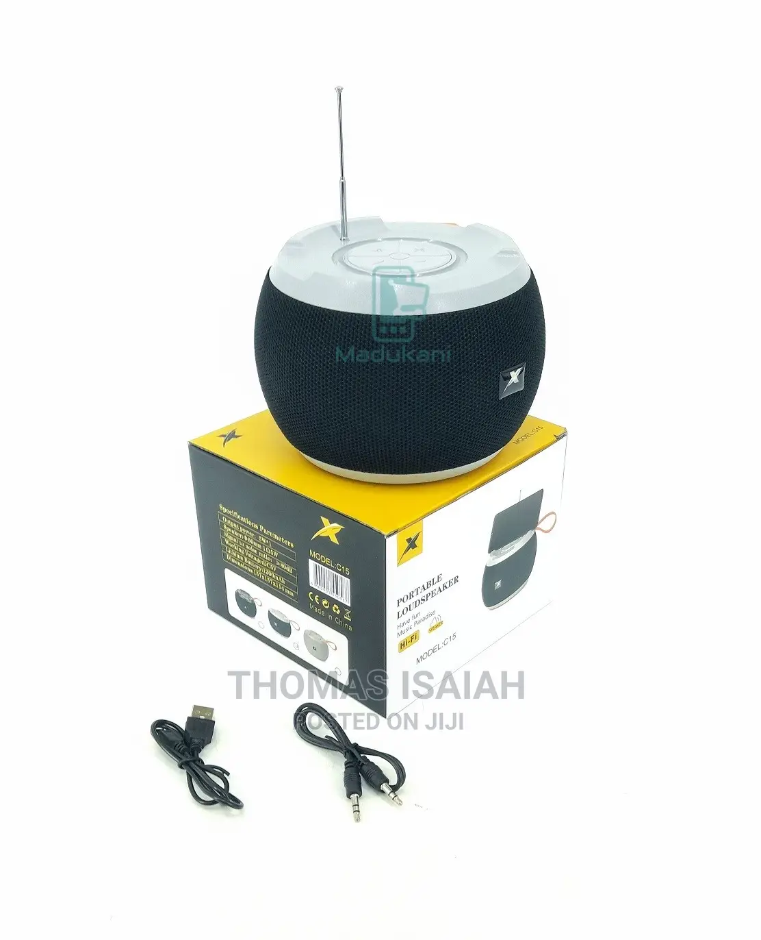 Stylish C15 Portable Bluetooth Speaker FM Radio
