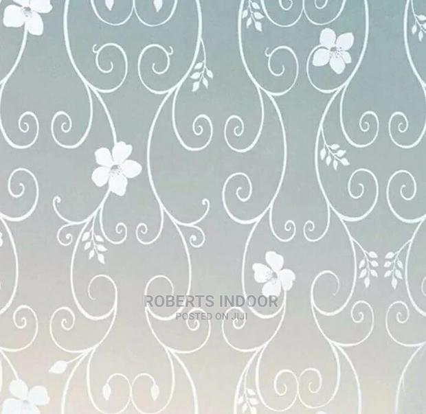 Flowered Elegant Window Film - main view