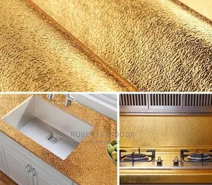 Gold Marble Contact Paper