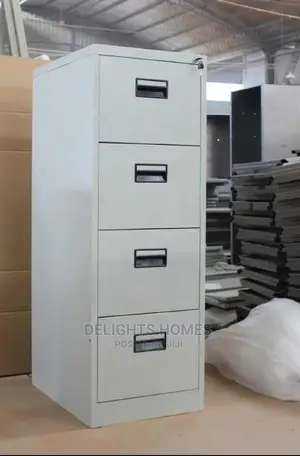 4 Drawer Metallic Locker Office Cabinets
