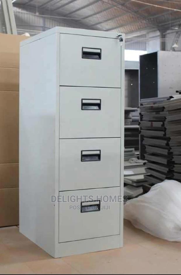 4 Drawer Metallic Locker Office Cabinets - main view