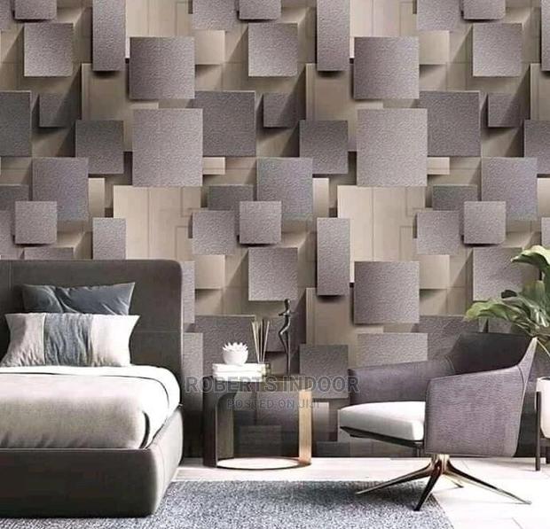 Elegant 3d Embossed Wallpaper