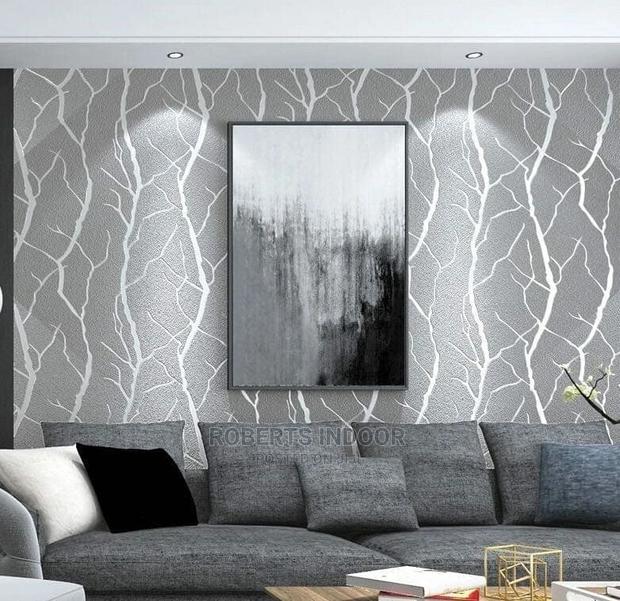 Grey Elegant Wallpaper - main view
