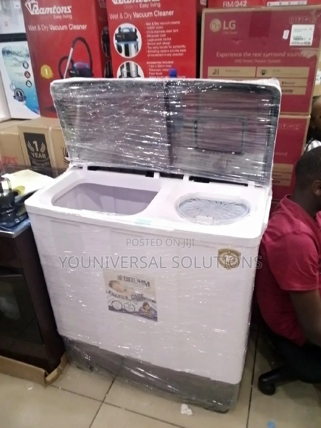 Brand New Bruhm Washing Machine (11kg)