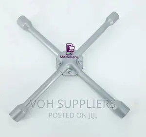 NEW Extra Heavy Duty Reinforced 14-Inch Cross Wheel Spanner