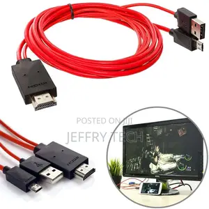 2M 6ft 1080P Micro USB MHL to HDMI Cable Adapter HDTV for Sa