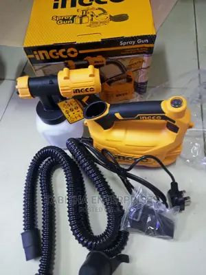Spray Gun With Compressor