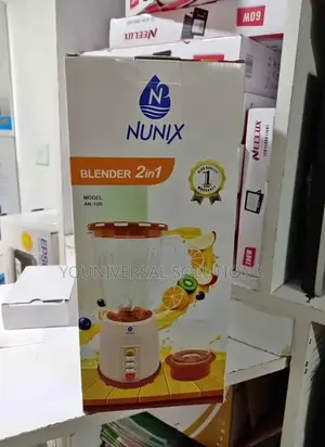 1.5 Litres 2 in 1 Nunix Blender(Ak100)