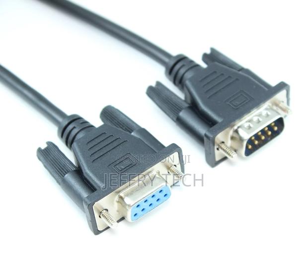 5m Serial Cable DB9/DB9 RS232 Male to Female EXTENSION Cable