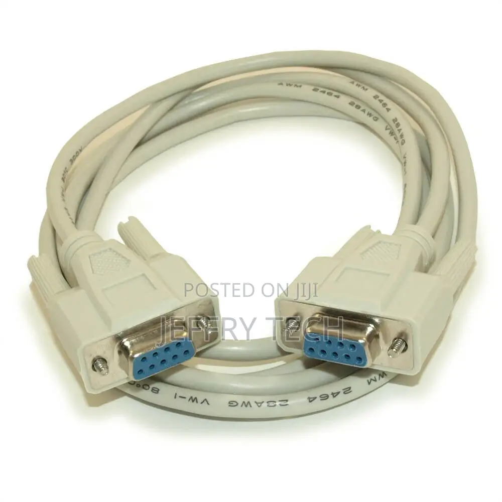 5m Serial DB9/DB9 Straight-Thru RS232 Female to Female Cable