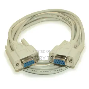 5m Serial DB9/DB9 Straight-Thru RS232 Female to Female Cable