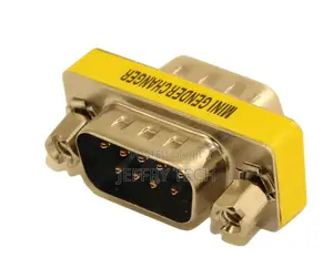 Serial Port Gender Changer Adapter (Male/Male) DB9 Nickel Pl