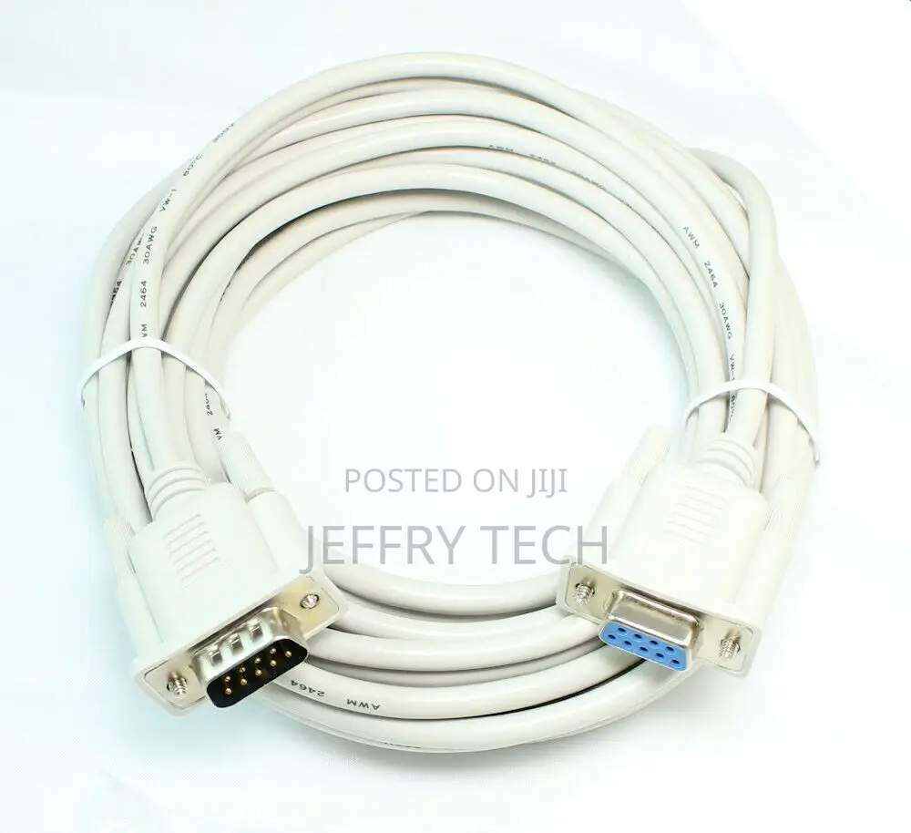 3m Serial Cable DB9/DB9 RS232 Male to Female EXTENSION Cable