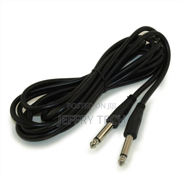 1/4inch MONO (TS) Guitar Cable Male to Male 10 Mtrs