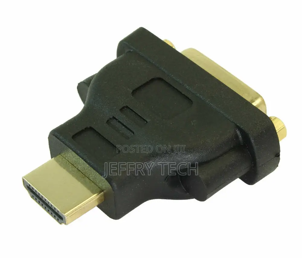 DVI-D Female To HDMI Male Adapter Gold Plated