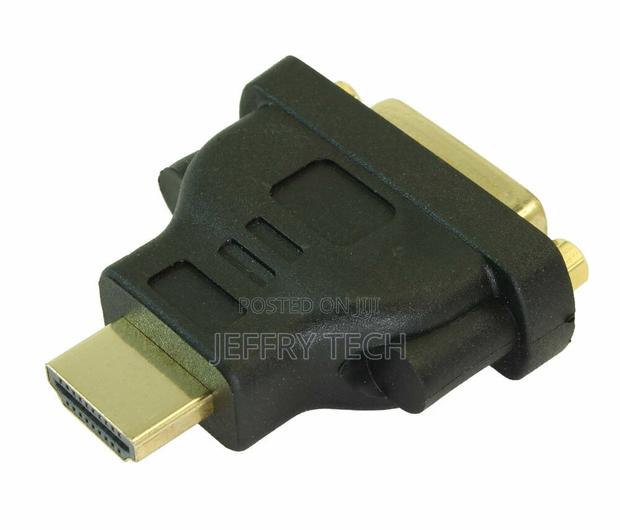 DVI-D Female To HDMI Male Adapter Gold Plated - thumbnail 2
