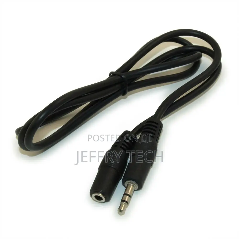 3.5mm Mini-Stereo TRS Male to Female Audio Extension Cable