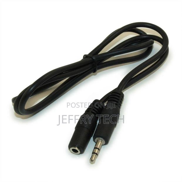 3.5mm Mini-Stereo TRS Male to Female Audio Extension Cable