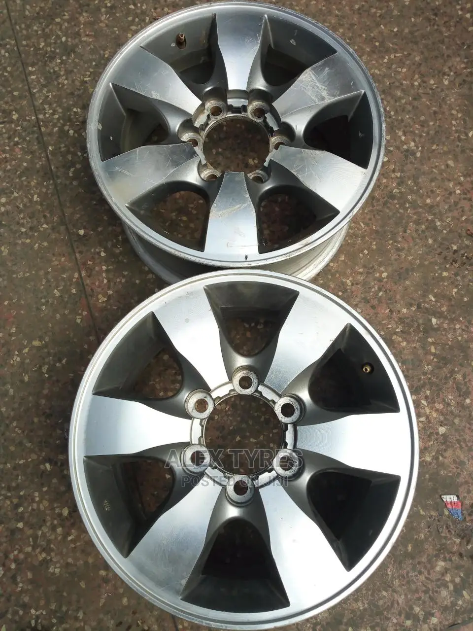 Size 17 Inches Double Cap Original Sport Rims Set