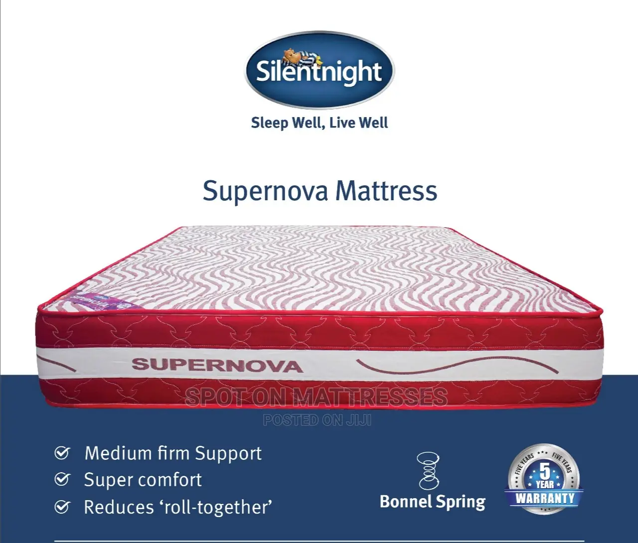 5by6 Spring Mattress 10inch