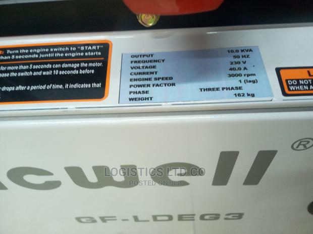 3phase Pacwell Silent Diesel Generator 10kva - thumbnail 4