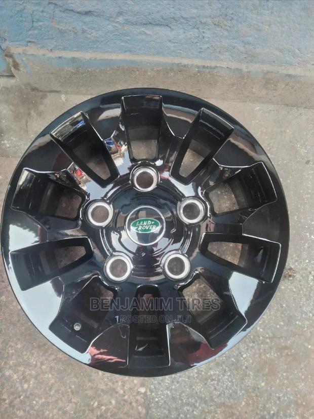 Alloy Rims Set Sizes 16 Inch for Landrover Defender 110.