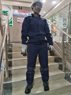 Anti-Dust Overalls/Navy Blue