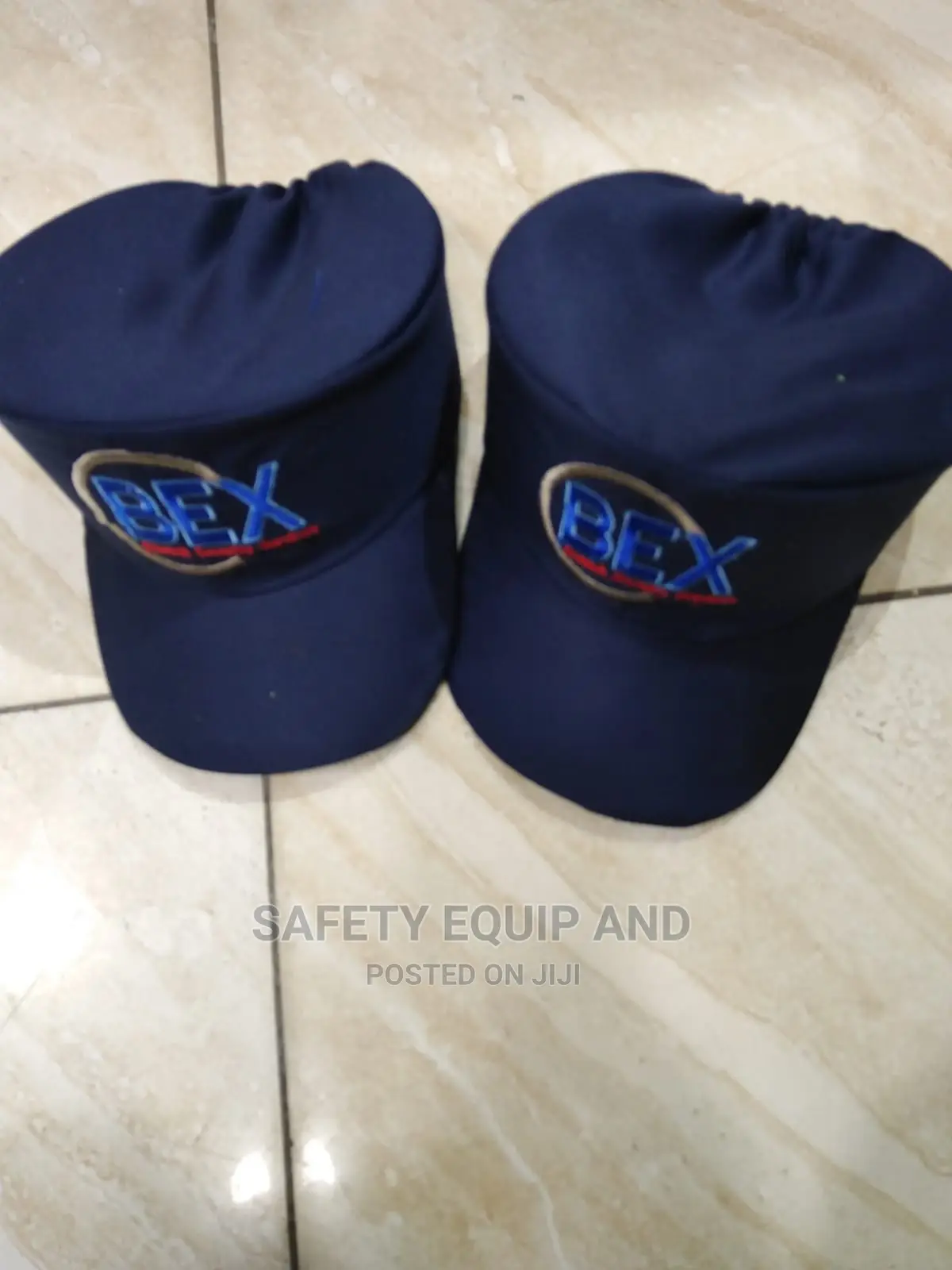 Branded Security Caps/Navy Blue
