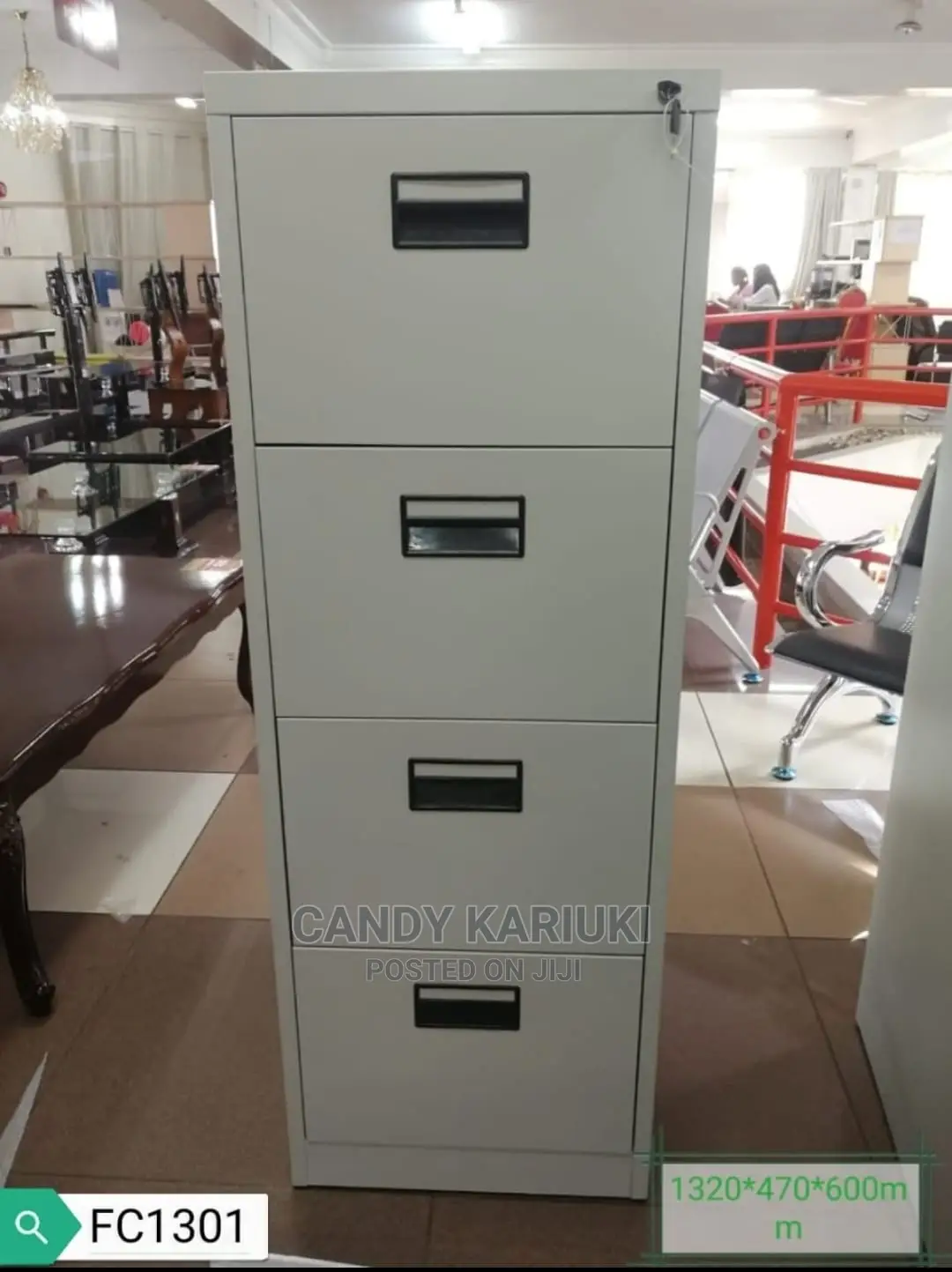 4 Drawers File Cabinet