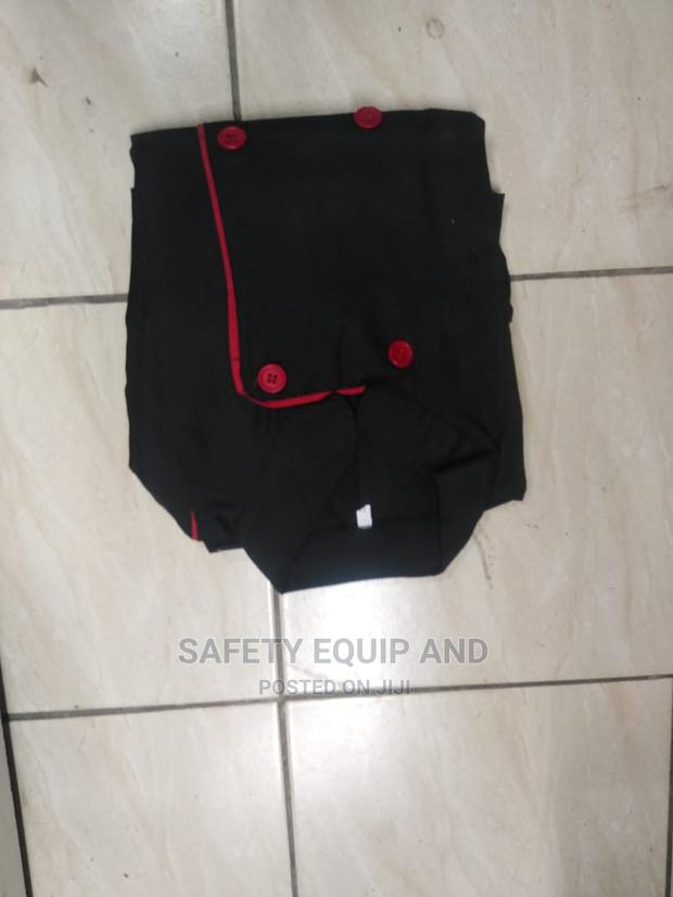 Black and Red Chef Jackets - main view